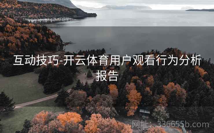 互动技巧-开云体育用户观看行为分析报告