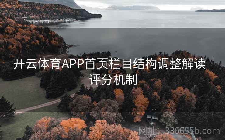 开云体育APP首页栏目结构调整解读｜评分机制